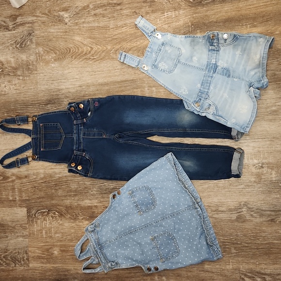 Girls size 5t overalls bundle - Picture 1 of 10
